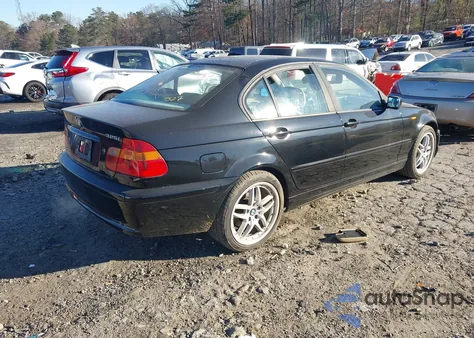 2003 BMW 325I из США, поврежденный, VIN WBAEV33453KR24527